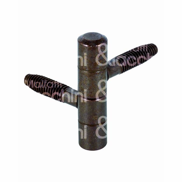 Agb e001190902 cerniera anuba art. e001190902 acciaio bronzato mm 37 Ø mm 9