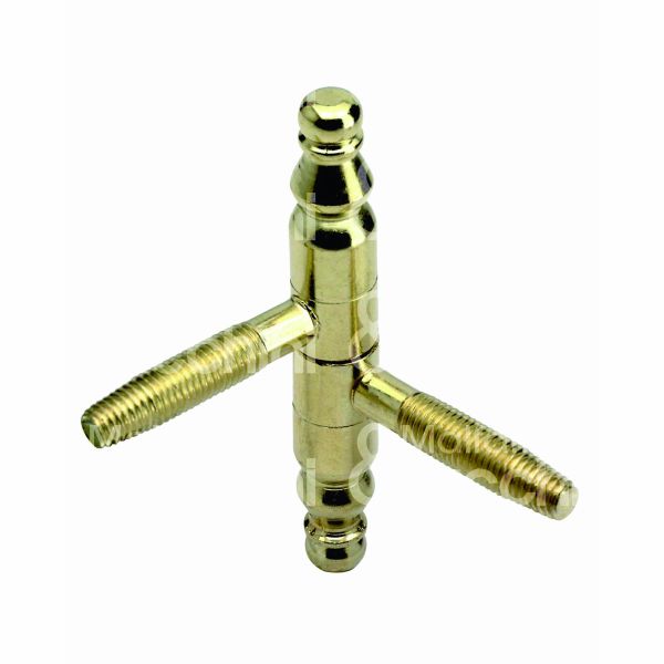 Agb e001311103 cerniera anuba barocco art. e001311103 acciaio ottonato mm 74 Ø mm 11