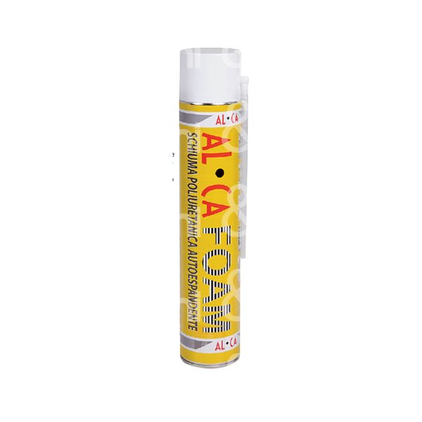 Al-ca 10sma0175 schiuma poliuretanica b3 alcafoam erogazione manuale contenuto ml 750 classificazione b3 colore giallo resa l 35