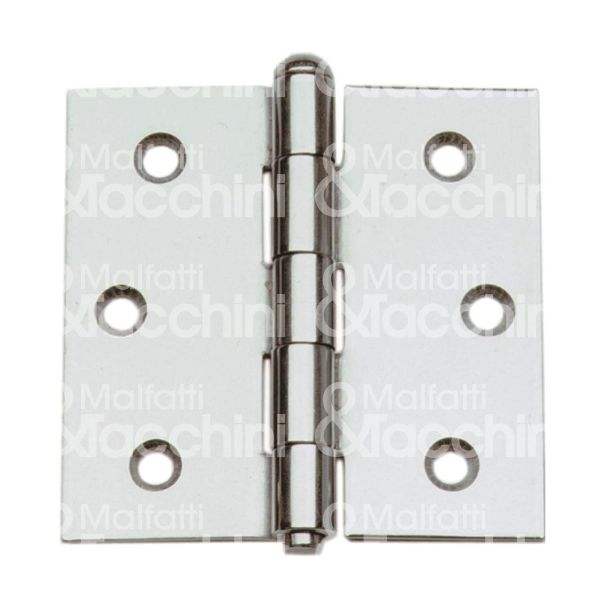 Aldeghi 124i255 cerniera a libro perno sfilabile art. 124in acciaio inox l mm 64 - h mm 64