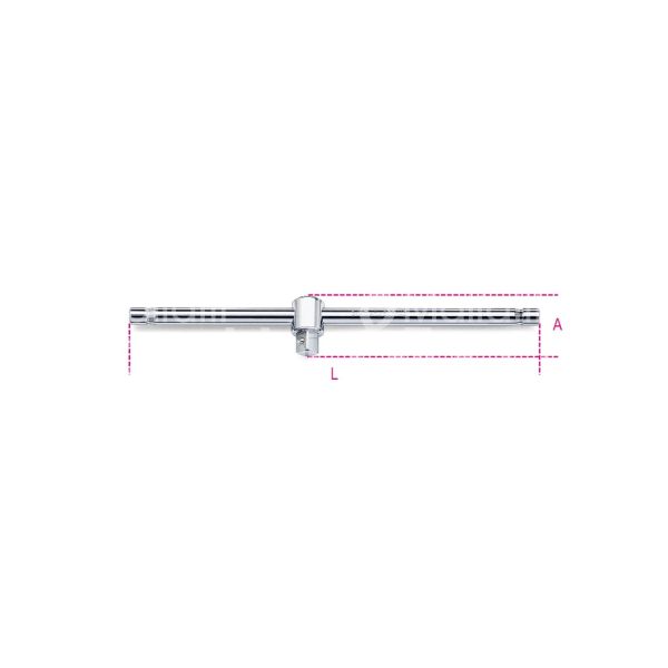 Beta 009280850 leva a t snodata art. 928/42 pollici maschio 3/4 pollici - l mm 450