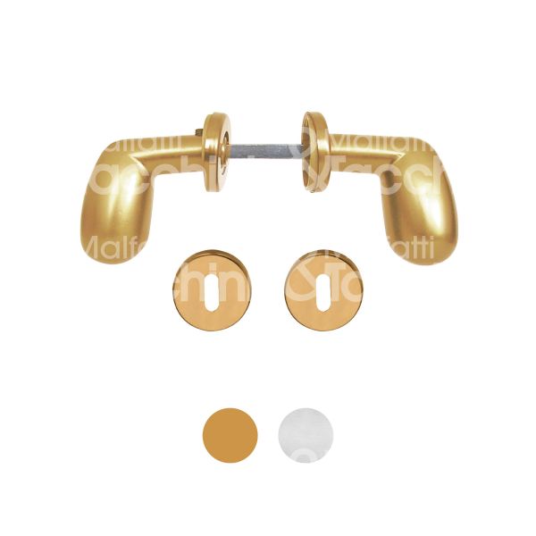 Brialma 507000665 pomolo accoppiato pigna alluminio argento patinato Ø mm 50