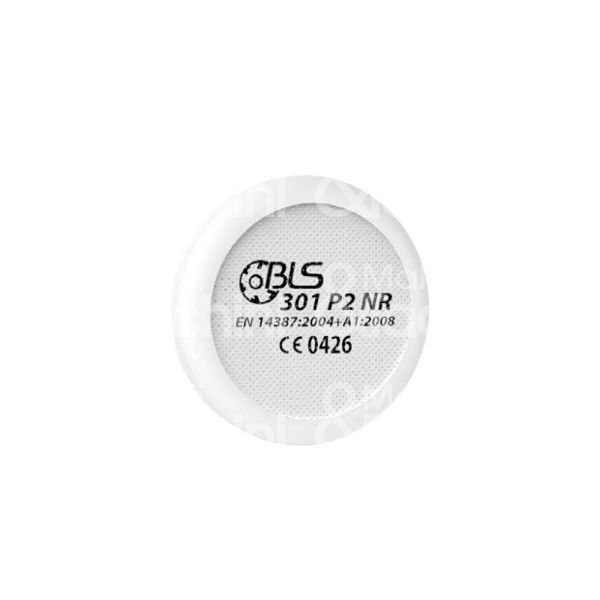 Bls 8011042 prefiltro bls 301 livello di protezione p2 r polveri filtro polveri (da utilizzare con filtro gas)