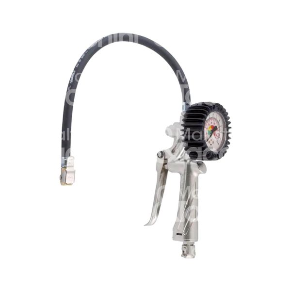 Officine meccaniche ani ah062159 pistola gonfiaggio con manometro art. 25/g - 60 attacco baionetta