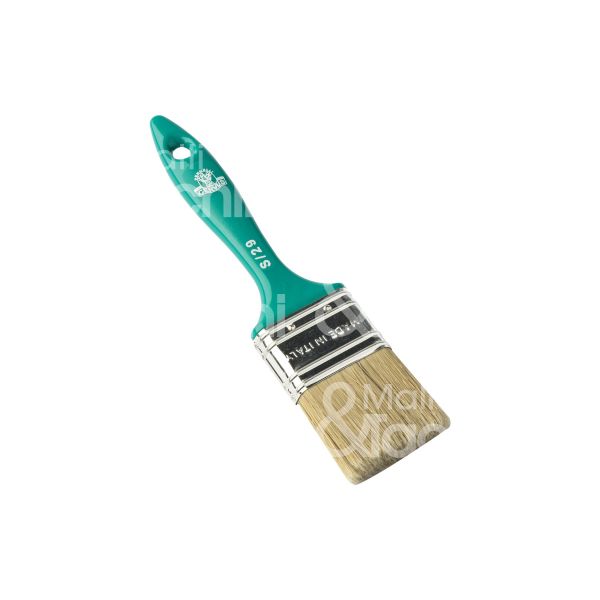 Cervus 02920 pennellessa piatta art. s/29 larghezza mm 20 x spessore mm 15 manico plastica setola fibra sintetica