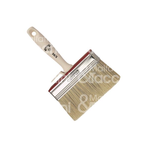 Cervus 56414 plafonetta art. s/56 s larghezza mm 140 x spessore mm 40 manico legno setola mista fibra pvc/setola bionda