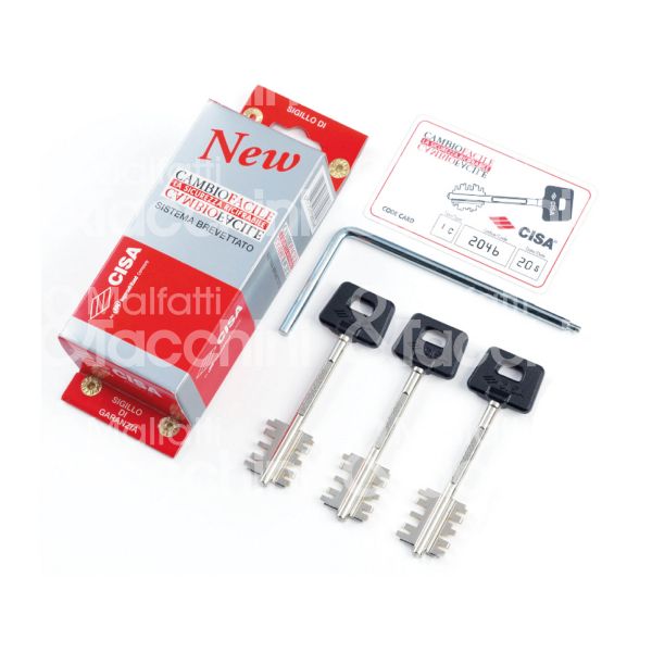 Cisa 06520501 cambio facile ambidestra chiave : 3 lunghezza 44 cifratura kd