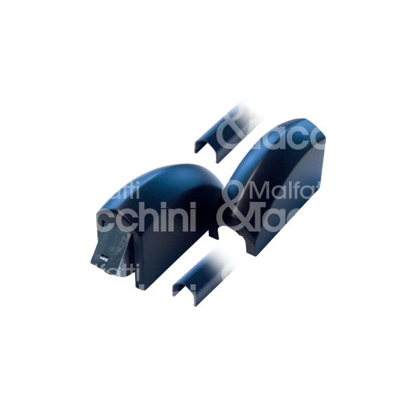 Cisa 07063610 coppia scrocchi alto basso nero