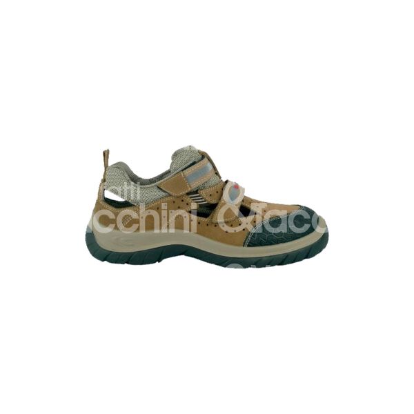 Cofra can40 scarpa antinfortunistica a sandalo canarie classe di protezione s1p src taglia 40 colore beige tomaia pelle scamosciata suola pu bidensita' conformità en iso 20345:2011