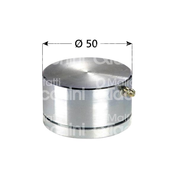 Comunello 87m cardine inferiore per cancello art. 87m acciaio zincato Ø mm 50 h mm 32 portata kg 450