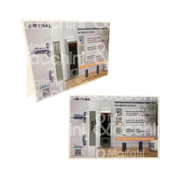 Astral accessi expcontracc espositore controllo accessi astal finitura da banco