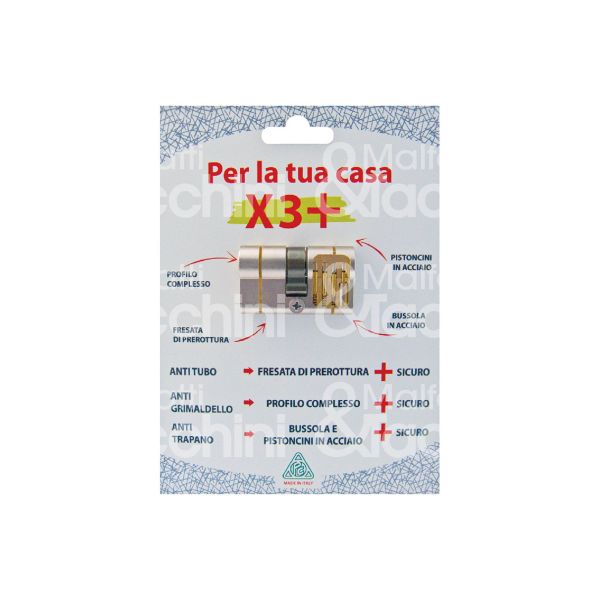 Cortellezzi x3esp espositore cilindro x3+ chiave piatta profilo x 3 cifratura kd