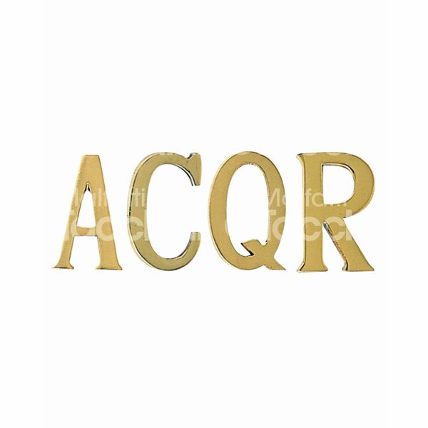 Cottali 90910a lettera a ottone olv h mm 50