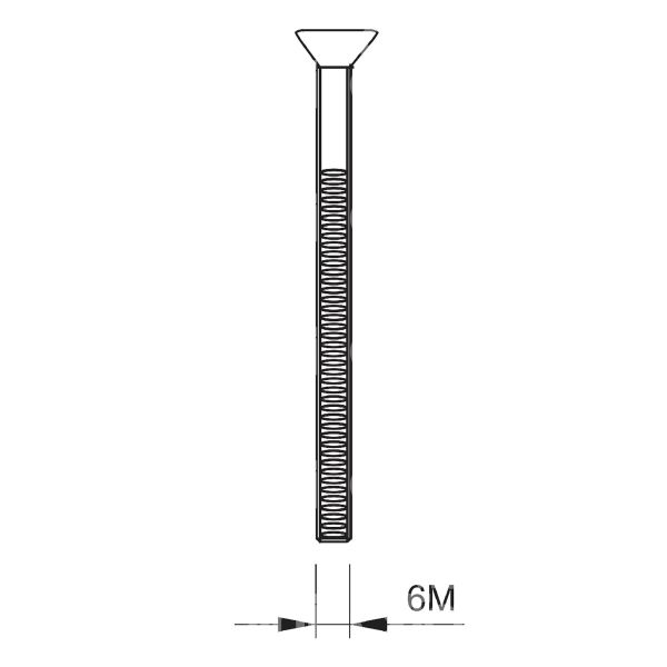 Disec 18060505 vite tsp 6x50 zincato