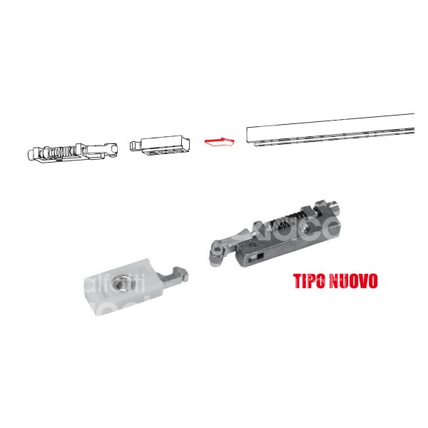 Dormakaba 221 fermo slitta per its96/ts97