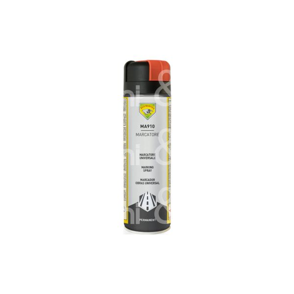 Eco service 70910/905 bomboletta marcatore spray art. 70910/905 fluorescente colore arancio ml 500