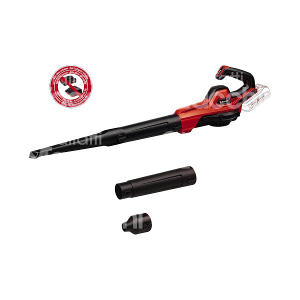 Einhell 3433542 soffiatore a batteria ge-ub 18/250 li e-solo linea x-change potenza 18 v batteria senza