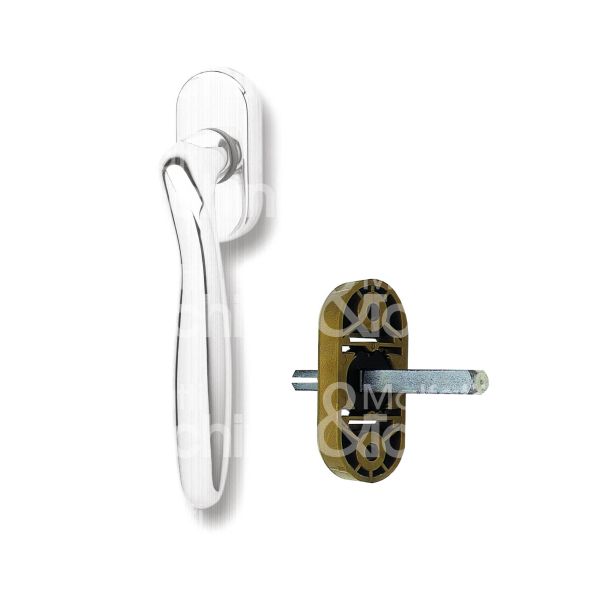 Ghidini 55040557007 martellina dk airone ottone cromo lucido quadro mm 7x40 gioco dk-1p 4 scatti l mm 32 h mm 62