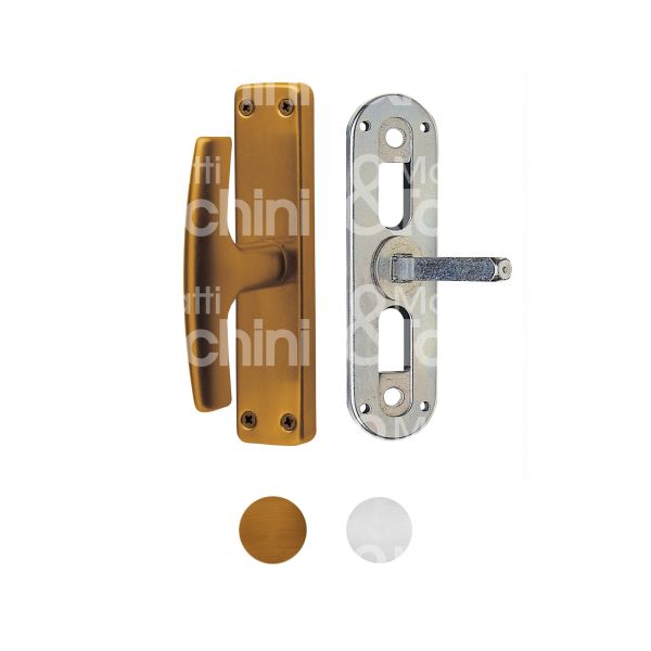 Ghidini 77400403004 cremonese gabry alluminio bronzato movimento graz + quadro 7 l mm 34 h mm 150