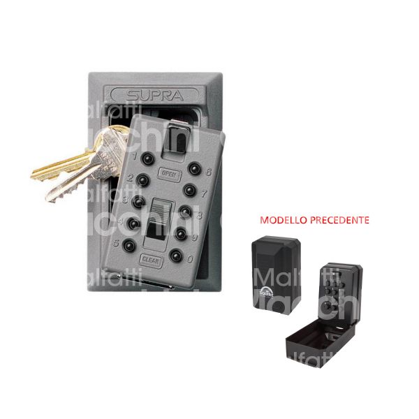 Gestione chiavi 001015 cassetta per chiavi a combinazione applicare a muro l 65 x h 105 x p 55