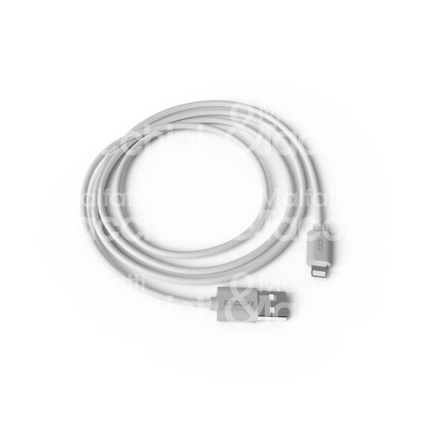 Groovy apple1mc01 cavo di carica per apple art. 511apple1mc01 attacco lightning output 1,5 a grigio chiaro l mt 1
