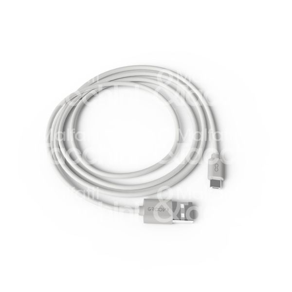 Groovy micro1mc01 cavo di carica art. micro1mc01 attacco micro usb output 1,5 a grigio chiaro l mt 1
