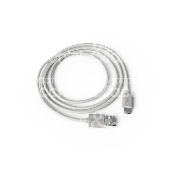 Groovy typec1mc01 cavo di carica art. 511typec1mc01 attacco type-c output 1,5 a grigio chiaro l mt 1
