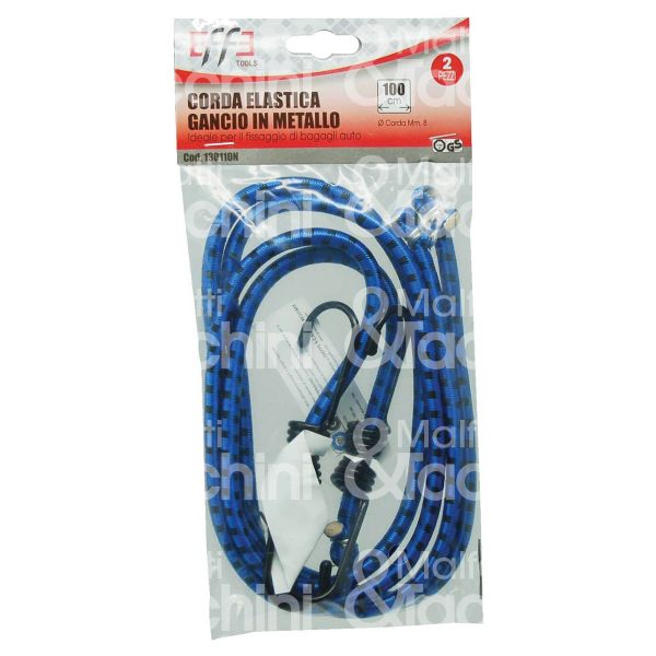 Gruppo gieffe 130110n tirante elastico art. 130110n confezione pz 2 Ø mm 8 - l mm 1000