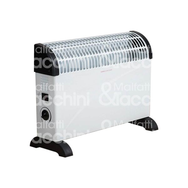 Gruppo gieffe 910200n termoconvettore k 200 a pavimento e parete 2000 w livelli 3 w 750-w 1250-w 2000 misura lxpxh cm 58x14x40 alimentazione 220 v-240 v - 50hz telecomando senza