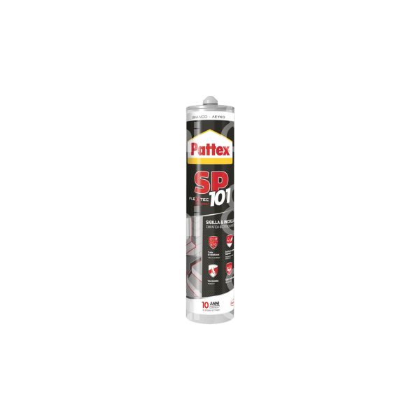 Henkel 2024185 sigillante adesivo sp 101 polimero flextec contenuto ml 280 colore grigio utilizzo edilizia