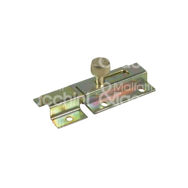 Ibfm 030080n catenaccio trasversale art. 030080n acciaio nero senza portalucchetto l mm 80 x h mm 40 sezione asta piatta misura mm 13x7
