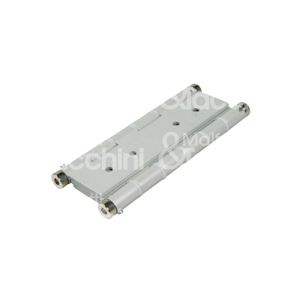 Ibfm 138n cerniera a molla doppia azione art. 138 alluminio nero l mm 162 - h mm 180