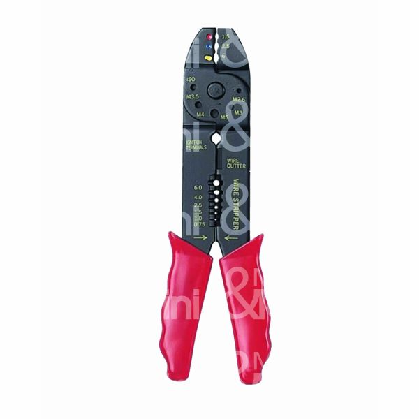 I.m. 306240000 pinza per capicorda isolati import mm² da 0,75 a 6 - l mm 200 impugnatura pvc