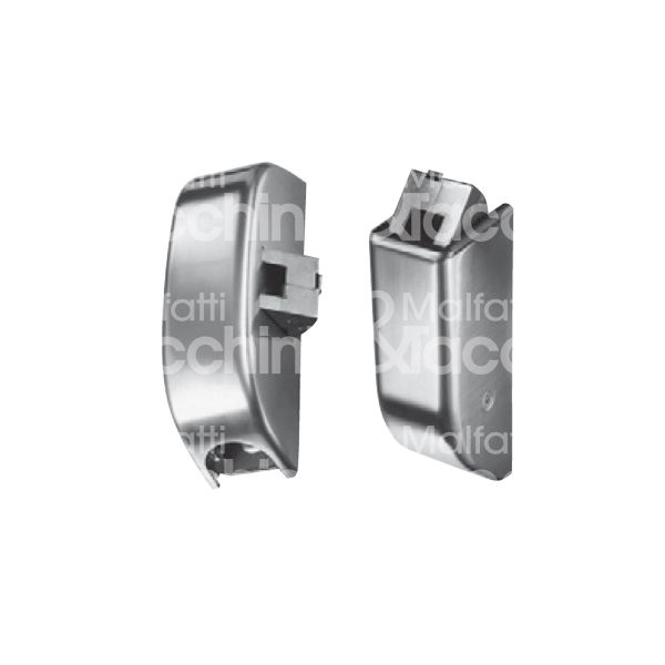 Iseo 9410204r04 coppia scrocchi alto piÙ laterale per maniglioni antipanico endurance