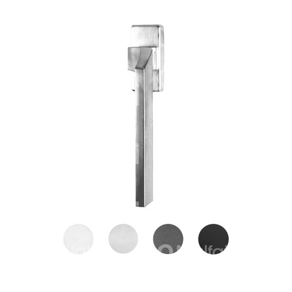 Linea cali' 487rbcs martellina dk giro zama cromo satinato quadro mm 7x40 l mm 33 h mm 73