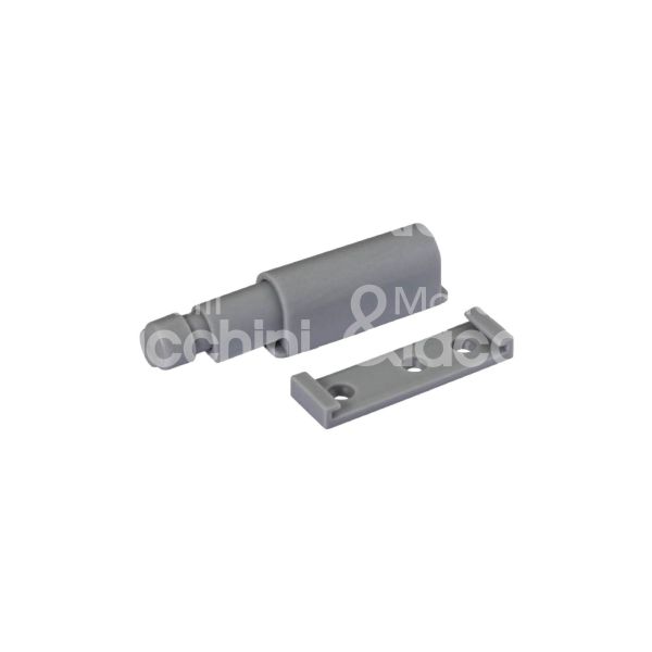Metal group mg44256 cricchetto con paracolpo a scatto regolabile mg44256 grigio Ø mm 12 l mm 80 h mm 18 p mm 15