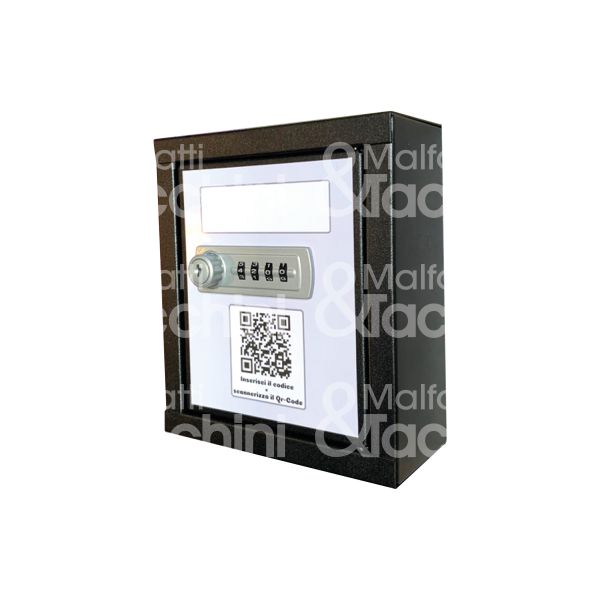 Metalplus 46501eg cassetta portachiavi a combinazione applicare a muro l 180 x h 210 x p 80