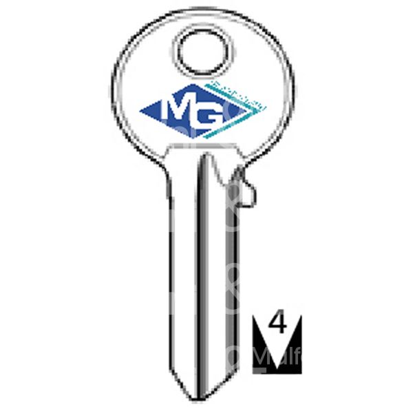 Chiavi ridotte o.n. sp.4 sx