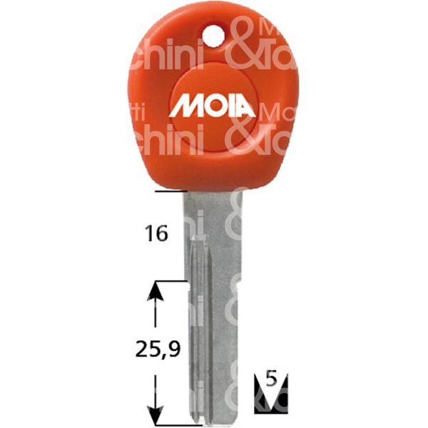 Chiave cil.europeo mm.42