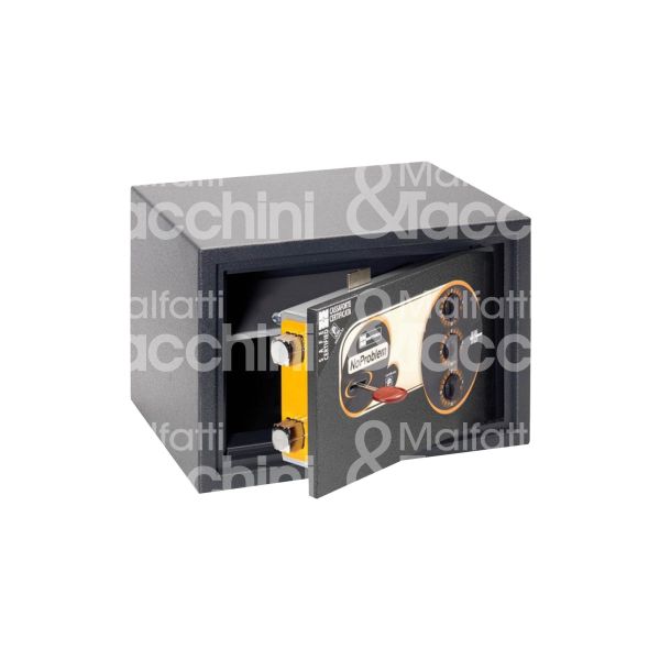 Mottura 11kc233 cassaforte orizzontale chiave + combinazione chiave a mobile l 415 x h 295 x p 285 n° catenacci 2 + 2