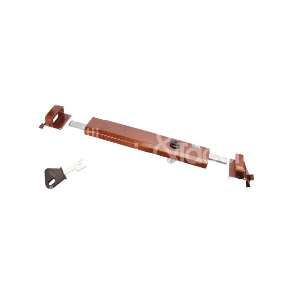 Mottura 32915dx spranga orizzontale per porta dx foro pompa Ø 30 2 punti di chiusura chiave a pompa misura 55 ÷ 70