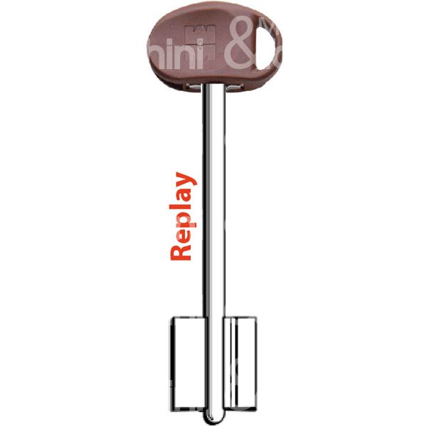 Chiave grezza blu x nuc.replay