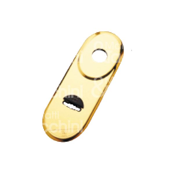 Mottura 95166ot placca foro maniglia piÙ doppia mappa ottone lucido interasse 85 mm 62 x 180