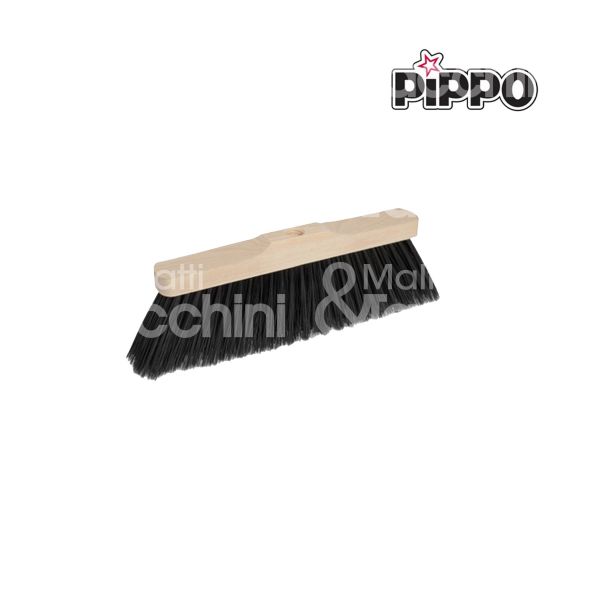 Nespoli es13 scopa industriale legno materiale pvc misura mm 360 x 120