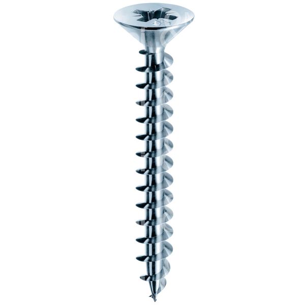 Mustad z3x10 vite autofilettante panelvit acciaio chromiting applicazione legno Ø mm 3 l mm 10 testa piana svasata impronta pozidrive 1