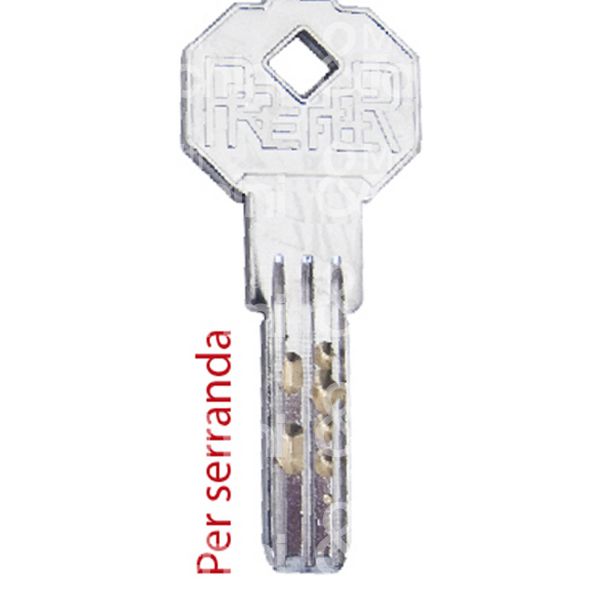 Art. 73001b00 chiave punzonata per serie s - l 28 mm
