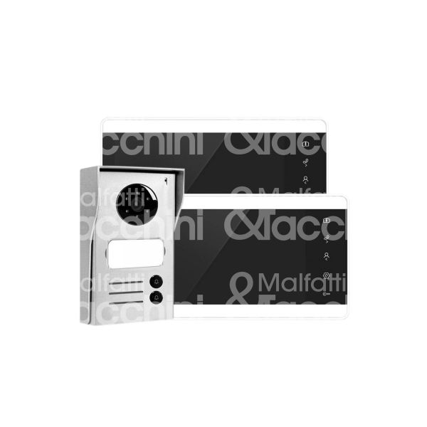 Proxe 620227 videocitofono bi familiare touch 7 pollici per uso interno