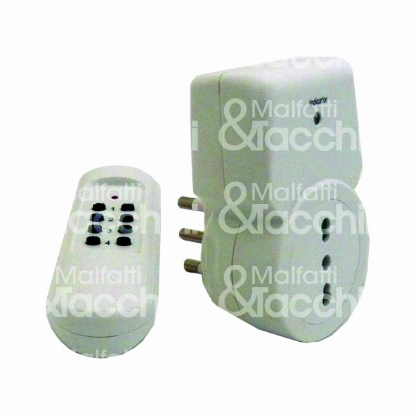 Proxe 710001 presa elettrica telecomandata art. 710001 kit 1 presa + 1 telecomando