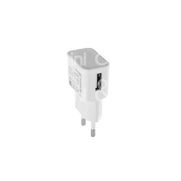 Proxe 722504 caricatore di rete art. 722504 attacco usb n prese 1 tensione 240 v output 1:00 am bianco