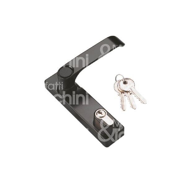 Savio khc maniglia per maniglione antipanico nero